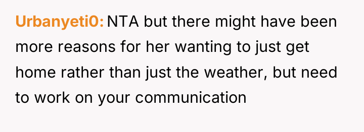 Urbanyeti0 NTA but there might have been more reasons for...