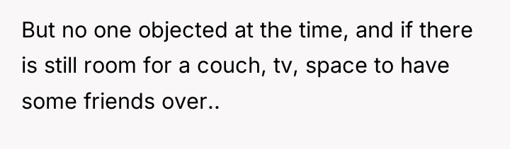 But no one objected at the time, and if there...