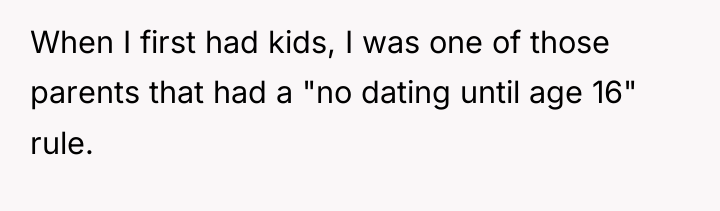 When I first had kids, I was one of those...