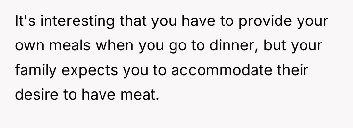 It's interesting that you have to provide your own meals...