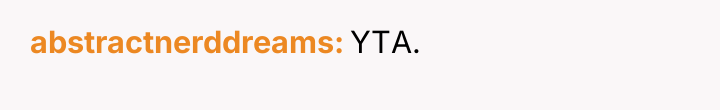 abstractnerddreams YTA.