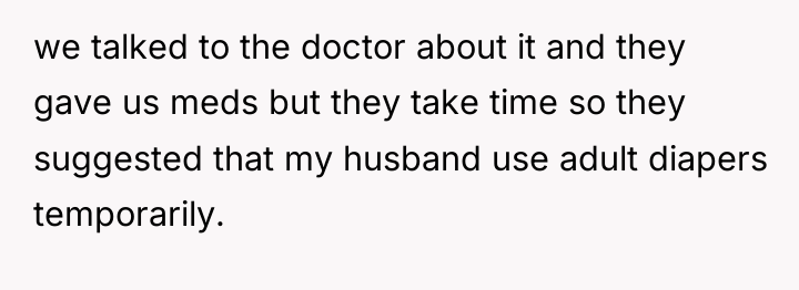 we talked to the doctor about it and they gave...