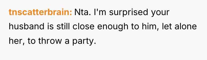 tnscatterbrain Nta. I'm surprised your husband is still close enough...