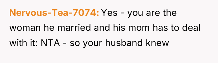 Nervous-Tea-7074 Yes - you are the woman he married and...