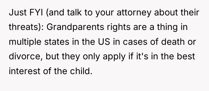 Just FYI (and talk to your attorney about their threats):...