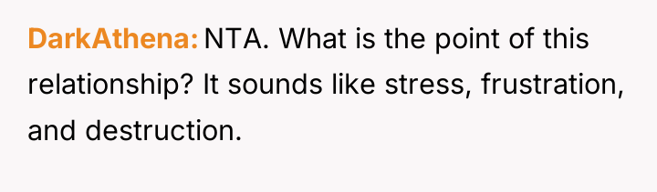 DarkAthena NTA. What is the point of this relationship? It...