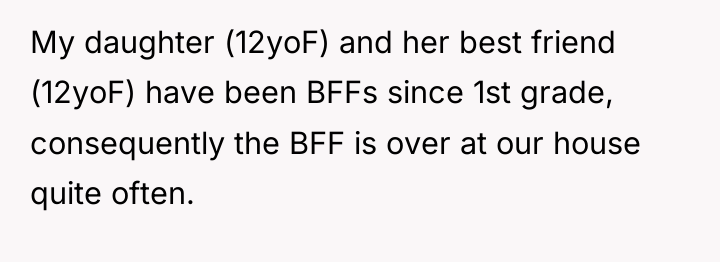 My daughter (12yoF) and her best friend (12yoF) have been...