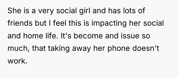 She is a very social girl and has lots of...