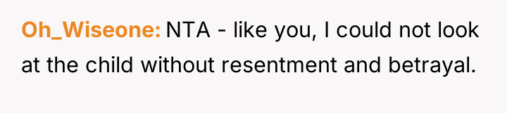 Oh_Wiseone NTA - like you, I could not look at...