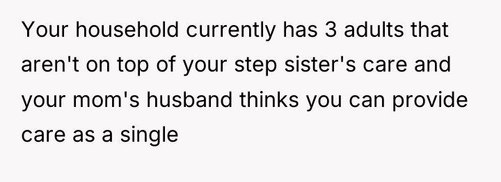 Your household currently has 3 adults that aren't on top...