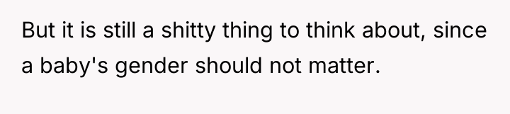 But it is still a shitty thing to think about,...