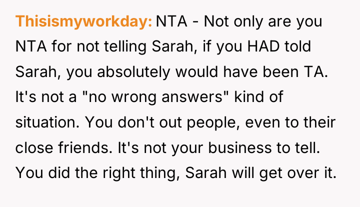 Thisismyworkday NTA - Not only are you NTA for not...