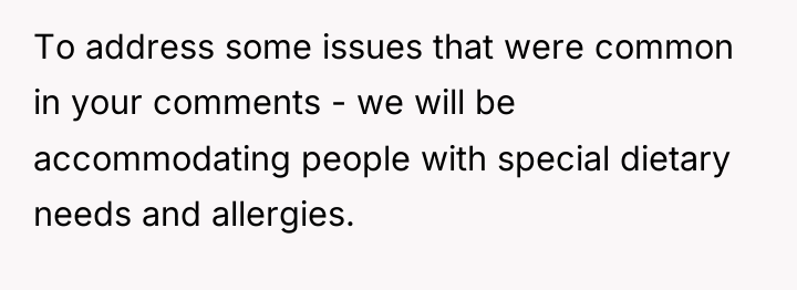 To address some issues that were common in your comments...