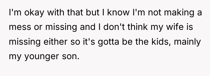 I'm okay with that but I know I'm not making...