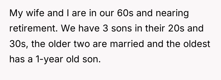 My wife and I are in our 60s and nearing...