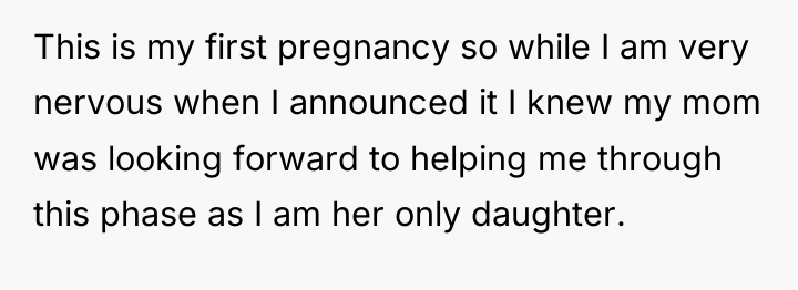 This is my first pregnancy so while I am very...