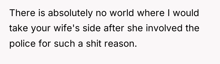 There is absolutely no world where I would take your...