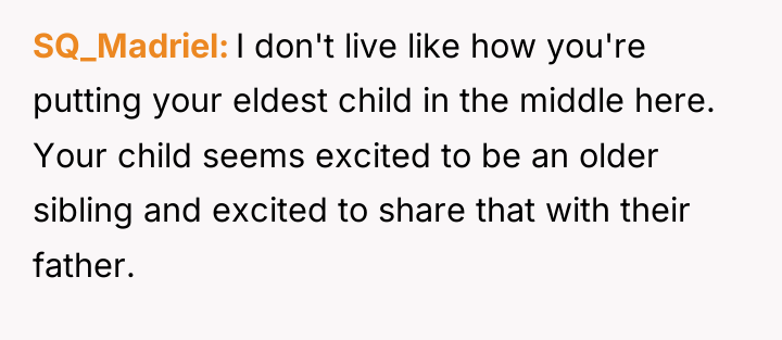 SQ_Madriel I don't live like how you're putting your eldest...