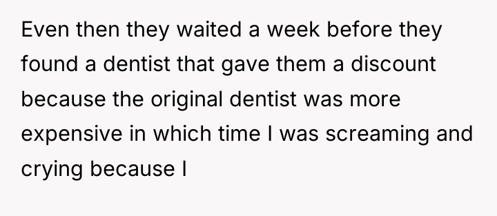 Even then they waited a week before they found a...