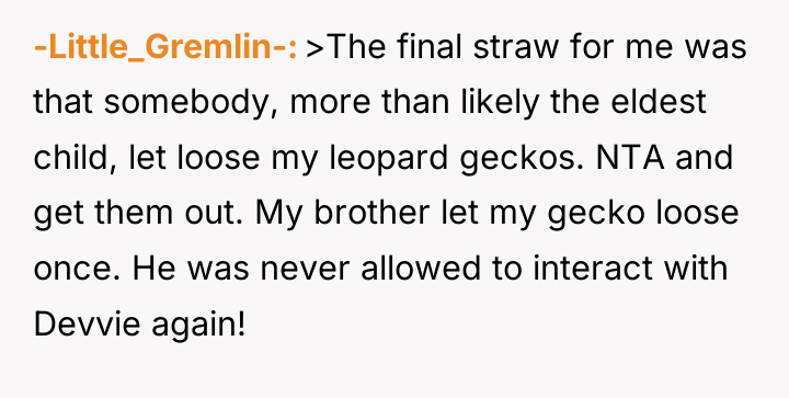 -Little_Gremlin- >The final straw for me was that somebody, more...