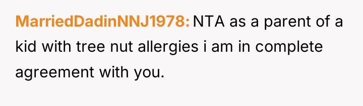 MarriedDadinNNJ1978 NTA as a parent of a kid with tree...