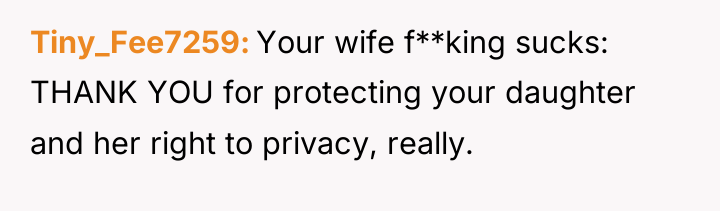Tiny_Fee7259 Your wife f**king sucks: THANK YOU for protecting your...