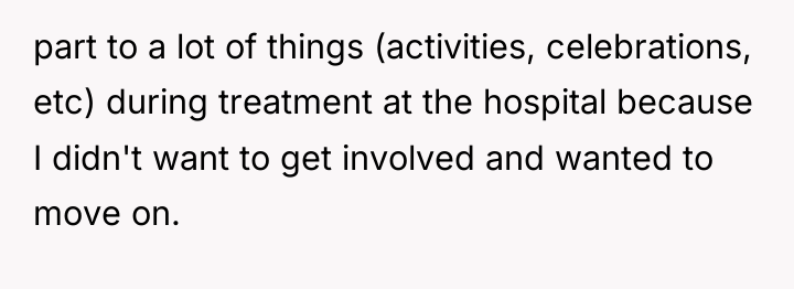 part to a lot of things (activities, celebrations, etc) during...
