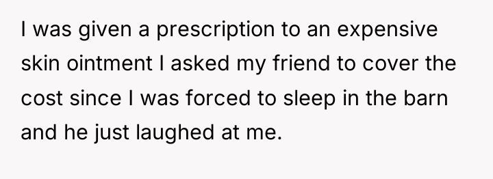 I was given a prescription to an expensive skin ointment...