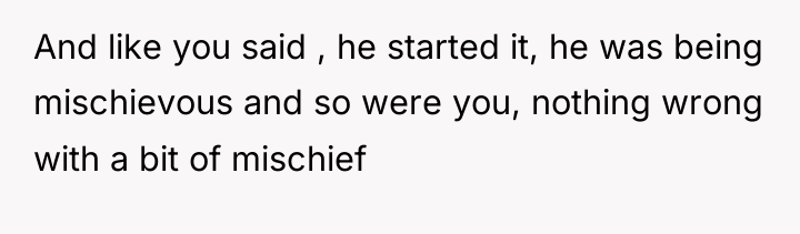And like you said , he started it, he was...