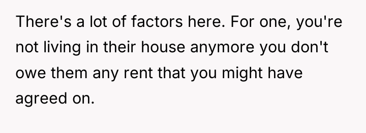 There's a lot of factors here. For one, you're not...