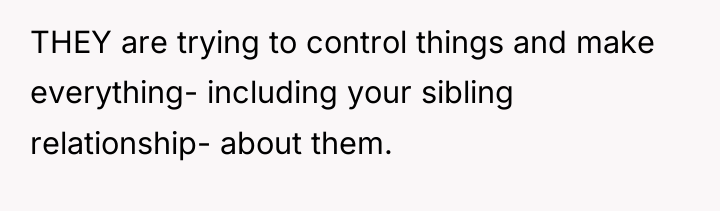 THEY are trying to control things and make everything- including...
