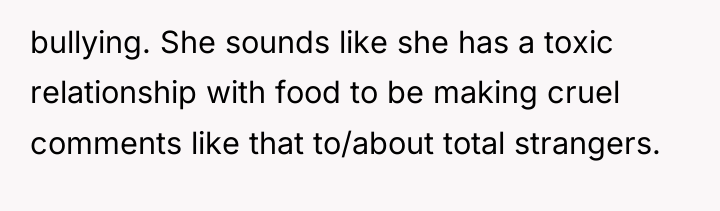 bullying. She sounds like she has a toxic relationship with...