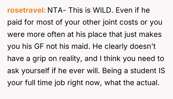 rosetravel NTA- This is WILD. Even if he paid for...