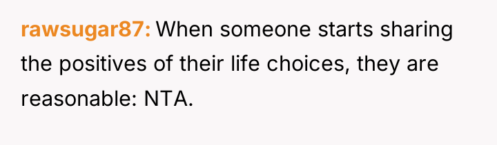 rawsugar87 When someone starts sharing the positives of their life...