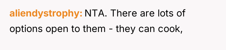 aliendystrophy NTA. There are lots of options open to them...