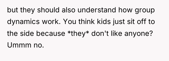 but they should also understand how group dynamics work. You...