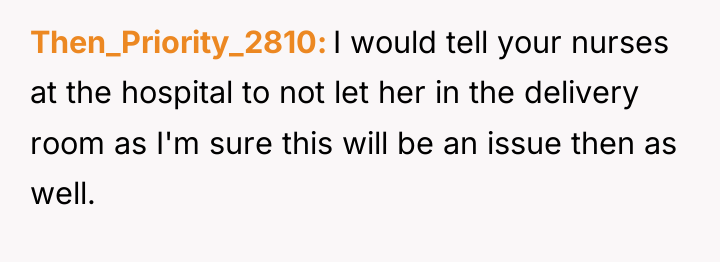 Then_Priority_2810 I would tell your nurses at the hospital to...