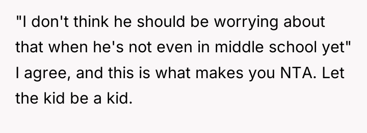 "I don't think he should be worrying about that when...