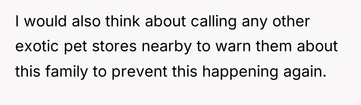 I would also think about calling any other exotic pet...