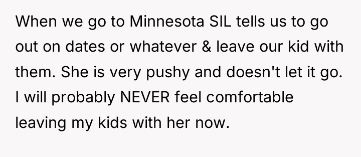 When we go to Minnesota SIL tells us to go...
