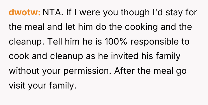 dwotw NTA. If I were you though I'd stay for...