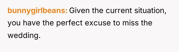 bunnygirlbeans Given the current situation, you have the perfect excuse...