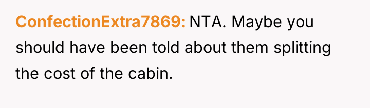 ConfectionExtra7869 NTA. Maybe you should have been told about them...
