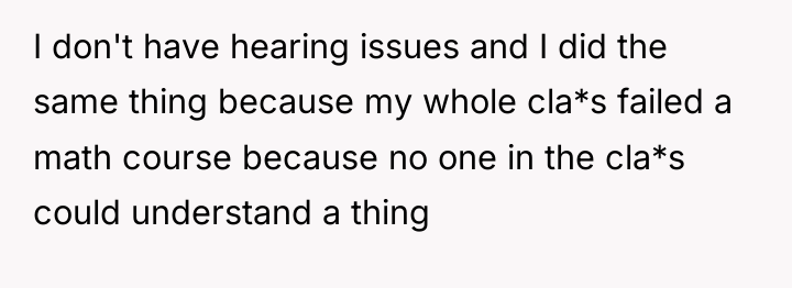 I don't have hearing issues and I did the same...