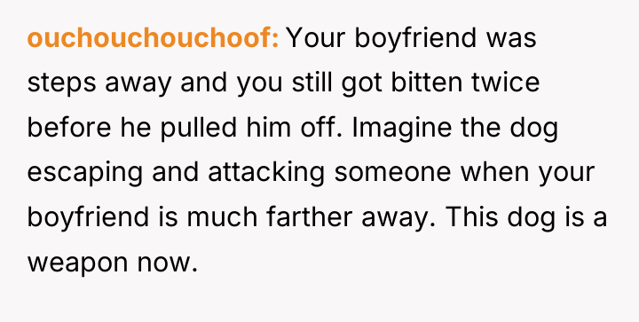 ouchouchouchoof Your boyfriend was steps away and you still got...
