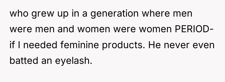 who grew up in a generation where men were men...