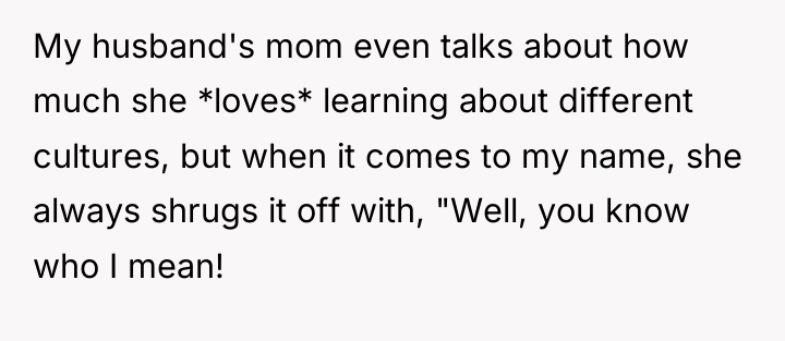My husband's mom even talks about how much she *loves*...