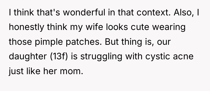 I think that's wonderful in that context. Also, I honestly...
