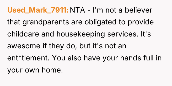Used_Mark_7911 NTA - I'm not a believer that grandparents are...