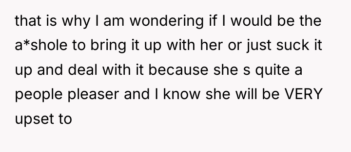 that is why I am wondering if I would be...